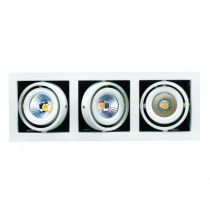 LED Triple Frame Light White 6.5W LDL-GIM3-WH Superlux