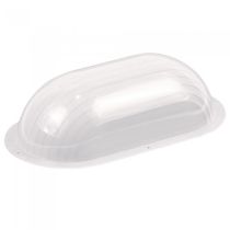 Oval Diffuser For Polycarbonate Bulkhead Clear LENS-LJ5000 Superlux