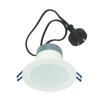 PROTON WHITE LED DOWNLIGHT 3000K F+P IP44 LF3613WH