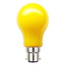 Yellow Party Light Globe LED 3w Bayonet Cap