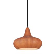 Modern Wine Glass Pendant Cherry Cinnamon - LIGNA04