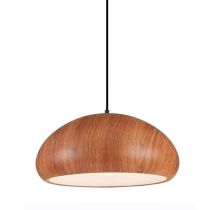  PENDANT ES 72W DOME Cherry Cinnamon IRON ALU LIGNA07 CLA Lighting 