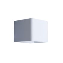 WALL INT S/M CITY LED WH CUBE 3000K 6W LONDON CLA LIGHTING 