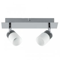 LED Double Bar Spotlight Satin Chrome 6W LSLB-B2-CH Superlux