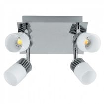 LED Four Pan Spotlight Chrome 6W LSLB-P4-CH Superlux