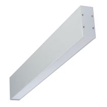 Luma 23 Watt 240V Up/Down LED Wall Light Aluminium / Warm White - 23600