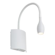 Lund LED Wall Light White - LUND1WLEDWHT