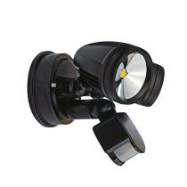 CADET.2 TWIN BLACK LED SENSOR FLOOD - LW7162BK