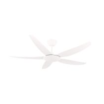 AMARI 56" DC 5 BLADES CEILING FAN WHITE - 21723/05