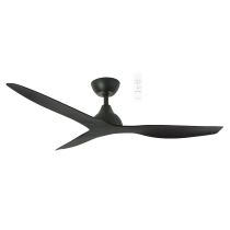 MADC133MMR Avoca DC 1320mm 3 ABS Blade WIFI & Remote Control Ceiling Fan Only Matt Black