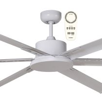 Albatross 72″ DC Ceiling Fan With Remote White MAFMWR Martec