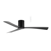 Metro DC Close to Ceiling 52" Hugger Smart WIFI Ceiling Fan Matt Black MDCM133M