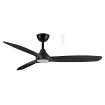 Seaforth DC 56" SMART WIFI Ceiling Fan Matt Black MQDC133WR