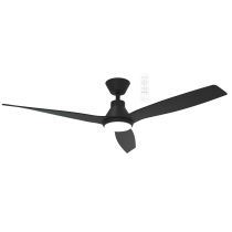 Triumph DC 52" Smart WIFI Ceiling Fan With Dimmable CCT LED Light Matt Black MDCT1333M