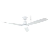 Seaforth DC 56" SMART WIFI Ceiling Fan With Dimmable CCT LED Light Matt Black with Teak Blade MDCS1433MT