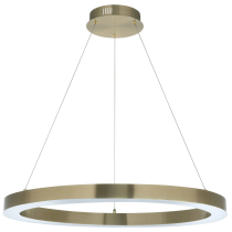 Medine 1Lt Large LED With Remote Pendant Light- MPLS028L-BRS