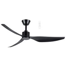 Genoa DC 1270mm 3 ABS Blade WIFI & Remote Control Ceiling Fan Only Matt Black