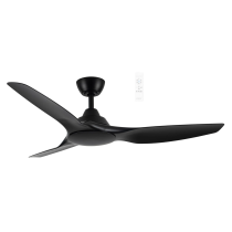 Impact DC 52" Smart WIFI Ceiling Fan Matt Black MIDC133M