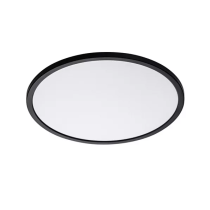 Fino 350mm LED Oyster Light 24w Tricolour Matt Black - MLFO34524MD