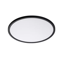 Fino 420mm LED Oyster Light 32w Tricolour Matt Black - MLFO34532MD