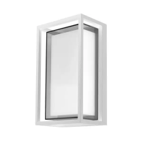 Crew 12W LED Tricolour Wall Exterior White - MLXC34512W