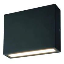 Modus 6W LED Tricolour Wall Exterior Small Matt Black - MLXM3456M