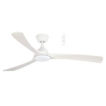 Norfolk DC 48" Smart WIFI Ceiling Fan Matt White with Whitewash MNDC123WW