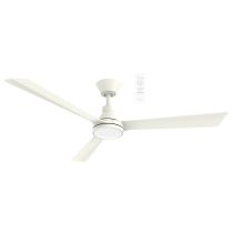 Riviera DC 52" Smart WIFI Ceiling Fan with Dimmable CCT LED Light  White