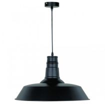 Large Industry Pendant Black 60W MS9450-BL Superlux