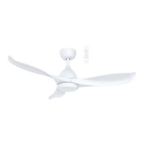 Scorpion DC 1320mm 3 ABS Blade WIFI & Remote Control Ceiling Fan In Matt White