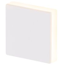  Cyrus LED Square Step Wall Light White-MWL007WHT