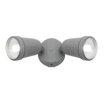 OTTO 2x12W Flood Light Silver MXD6712SIL