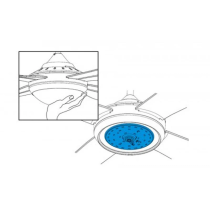 Replacement 18w LED Light Panel, 1500Lm, CW 5000K suits Harmony II, Royale II, Mariah & Royale II DC Fans with light NGLEDCW Ventair