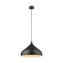 Nova 420mm 1 Light Pendant Black - 31433	