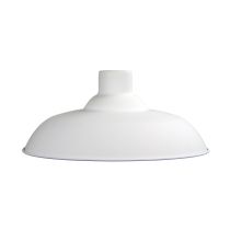 SLATER.38 METAL SHADE MATT WHITE - OL2298/38WH