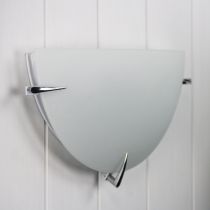 CLAW 30cm WALL LIGHT OPAL AND CHROME- OL44331CH