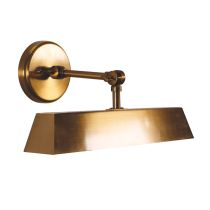 LOXBY PICTURE LIGHT SATIN BRASS E14 OL50903SB