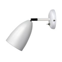 SALEM ADJUSTABLE WALL LIGHT WHITE w/SWITCH - OL55211WH