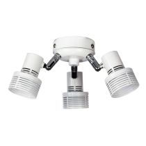 ZIP FAN 3 LIGHT WHITE FAN LIGHT KIT - OL58578/3WH