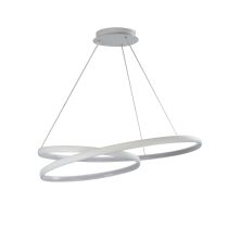 INFINITY LED SPIRAL PENDANT WHITE - OL60954/80WH