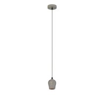 CHUNK CONCRETE SINGLE PENDANT E27 - OL64721