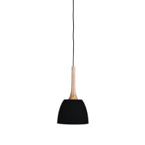 MALT.22 Black Urban Retro Industrial Style Pendant - OL64822BK