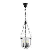 WESTON 3-LIGHT SINGLE BOWL PENDANT E14 OL65621BK