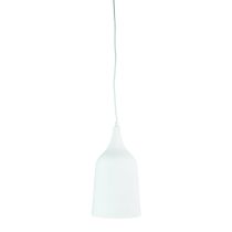 PLATO White Contemporary Urban Pendant - OL67421WH