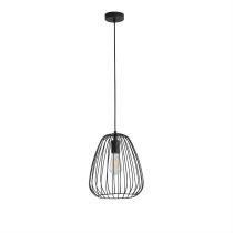 PERA.27 SINGLE PENDANT BLACK OL68778/27BK