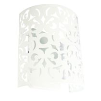 VICKY WALL LIGHT MATT WHITE E27 - OL68781WH