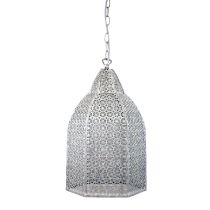 ISTANBUL METAL ANTIQUE WHITE PENDANT E27 - OL68821AW