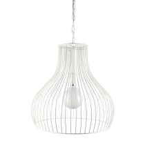 GABBY WIRE SINGLE PENDANT WHITE - OL68852WH