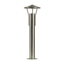 TRESCO OUTDOOR BOLLARD LIGHT STAINLESS IP44 GU10 - OL7248SS