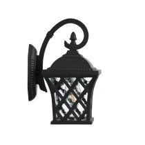 FAIRVIEW Black Outdoor Coach Wall Light - OL7351BK